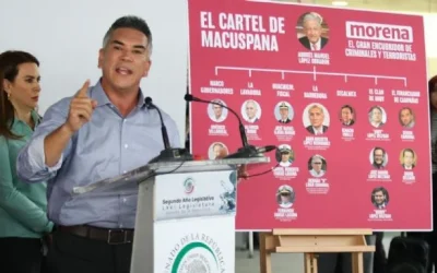 “Alito” Moreno denuncia al “Cártel de Macuspana” ante la DEA y el FBI