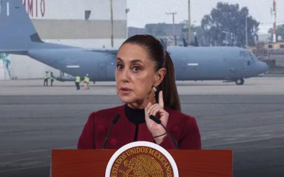 Sheinbaum ‘veta’ que aviones de EU aterricen para recoger a funcionarios mexicanos