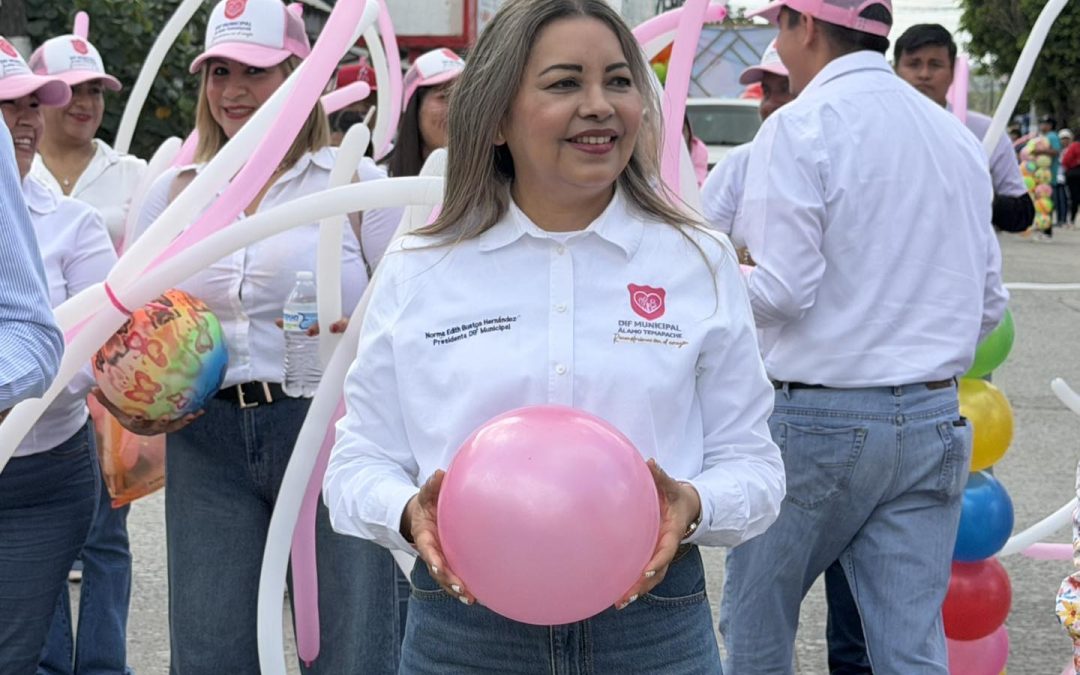 CAIC DEL DIF Y NORMA BUSTOS DE ARENAS LLENAN DE COLOR EL DESFILE DE PRIMAVERA EN ÁLAMO