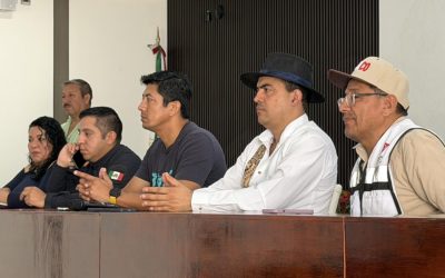 IMPARTEN PREVENCIÓN DE SEMANA SANTA A COMUNIDADES DE LA CABECERA