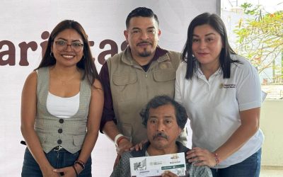 ENTREGAN 1,270 TARJETAS DE PENSIÓN PARA PERSONAS CON DISCAPACIDAD EN ÁLAMO