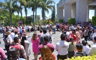 Participa Congreso de Veracruz en simulacro nacional de sismo