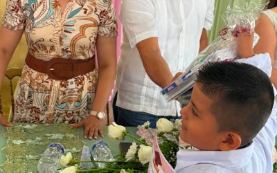 CLAUSURAN CICLO ESCOLAR EN LOS CAIC DEL DIF MUNICIPAL CON ENTREGA DE ÚTILES Y MOCHILAS