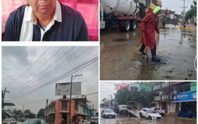ANTE LOS ENCHARCAMIENTOS ES MEJOR  NO ARRIESGARSE: GOBIERNO MUNICIPAL
